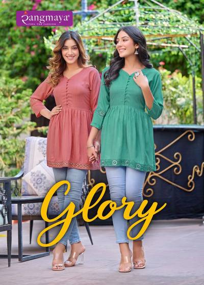 Glory By Rangmaya Fancy Summer Special Short Top Collection